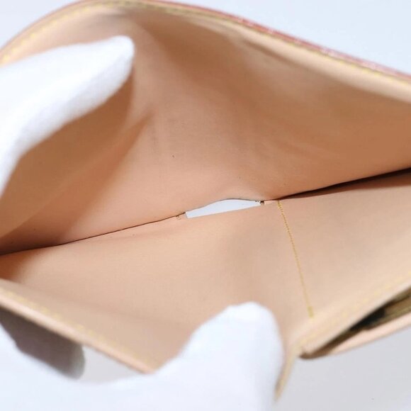 LOUIS VUITTON Multicolor Porte Monnaie Viennois Wallet White M92987 Auth 151172 - Picture 9 of 16